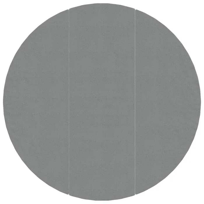 vidaXL Tapiz de suelo piscina geotextil de poliéster gris claro Ø396cm