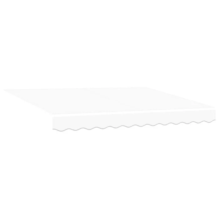 vidaXL Tela de recambio para toldo Blanco 350 x 250 cm Lona