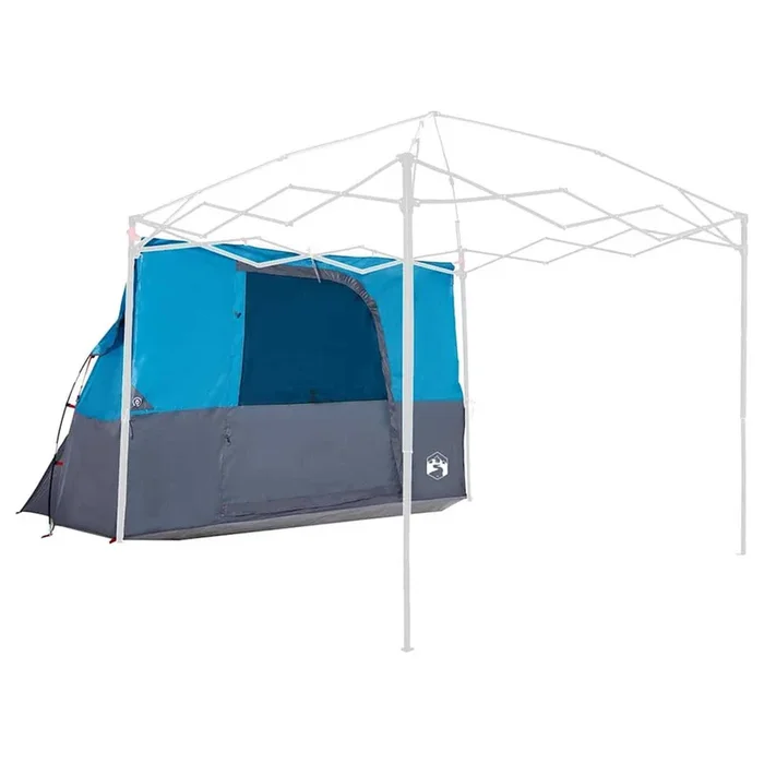 vidaXL Tienda con techo Otro Azul y Negro 280 x 220 x 176 cm