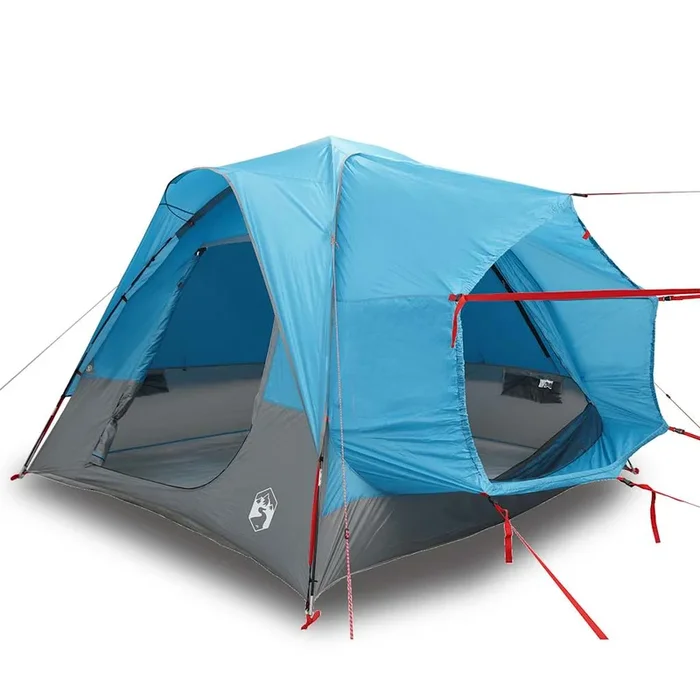 vidaXL Tienda de campaña de coche para 4 personas impermeable azul (2)
