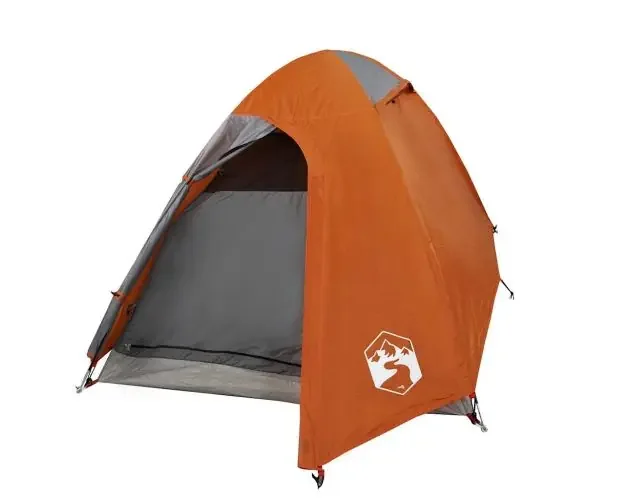 vidaXL tienda de campaña iglú para 2 personas impermeable naranja | Brico Depôt Consegna Rapida