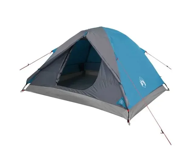 vidaXL tienda de campaña iglú para 3 personas impermeable azul | Brico Depôt Offerta