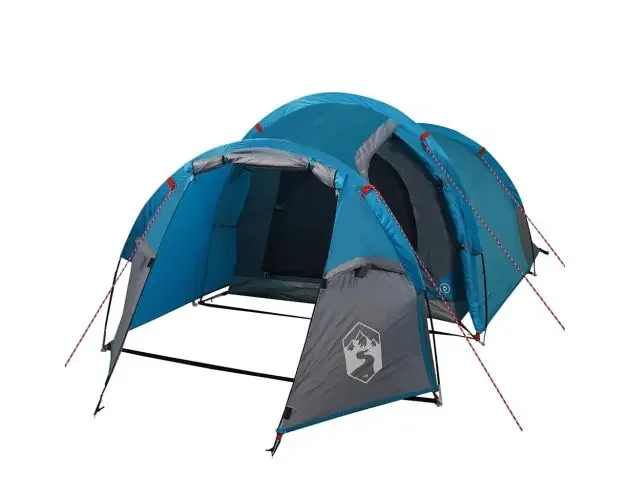 vidaXL tienda de campaña túnel para 3 personas impermeable azul | Brico Depôt Prezzo Ridotto
