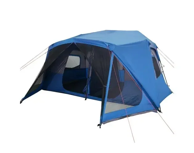 vidaXL tienda familiar 10 personas impermeable apertura rápida azul | Brico Depôt Di Marca