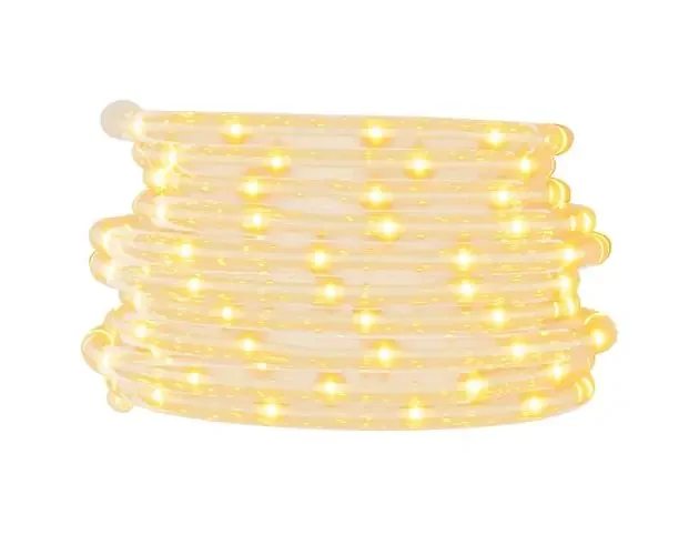 vidaXL tira de luces con 120 LED blanco cálido PVC 5 m | Brico Depôt All’Ingrosso