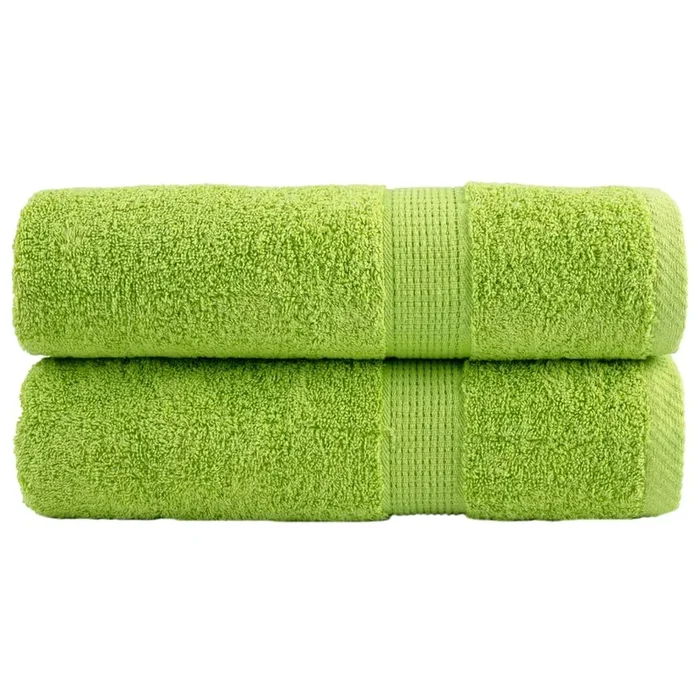 vidaXL Toallas de baño SOLUND 2 unidades 100×150 cm 600 gsm