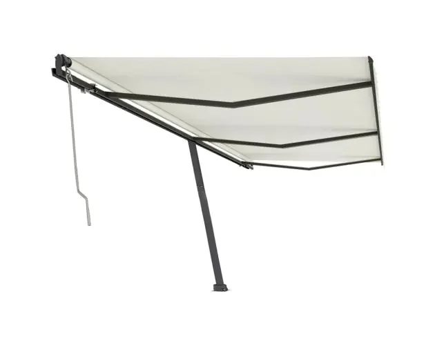 vidaXL toldo de pie automático crema 600×350 cm | Brico Depôt Pagamento Sicuro