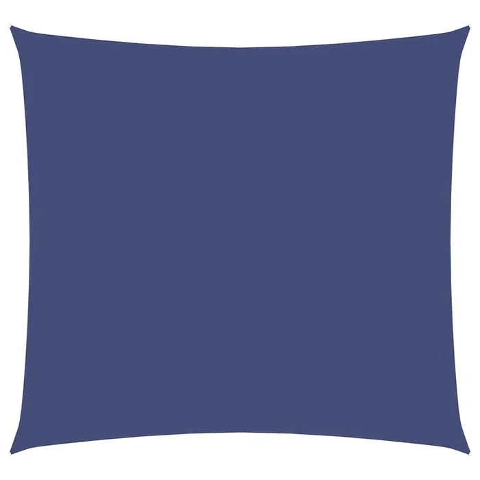vidaXL Toldo de vela cuadrado tela Oxford azul 3,6×3,6 m