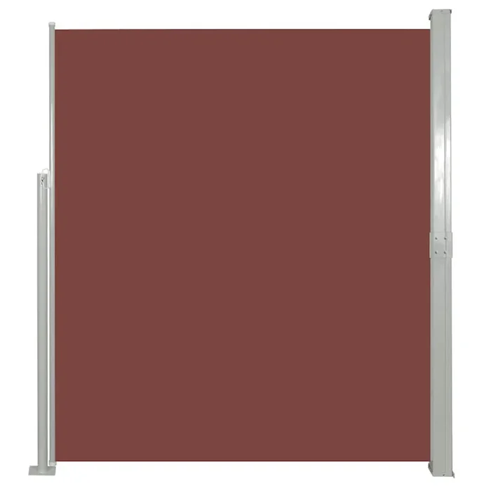 vidaXL Toldo lateral retráctil 160×500 cm marrón