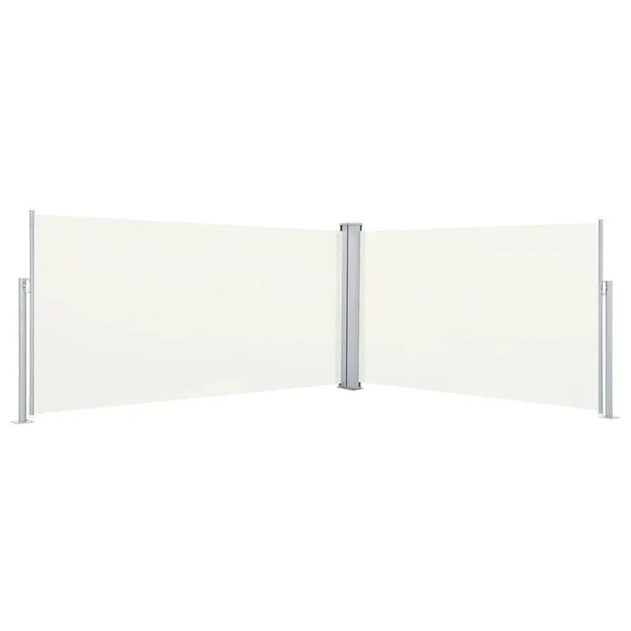 vidaXL Toldo lateral retráctil crema 160×600 cm (3)