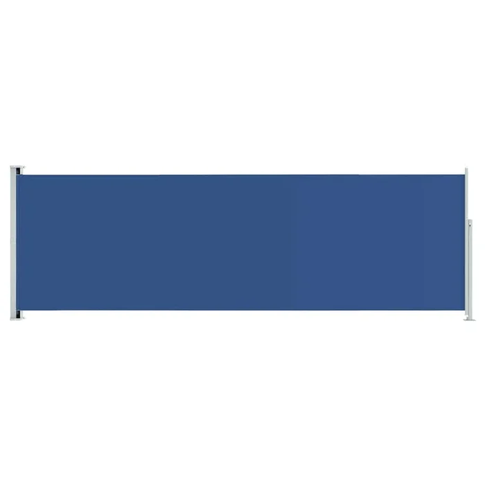 vidaXL Toldo lateral retráctil de jardín azul 200×600 cm