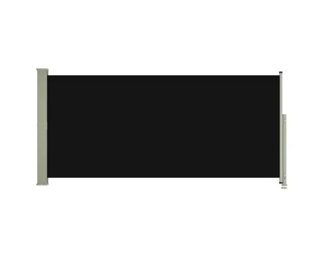 vidaXL toldo lateral retráctil de jardín negro 140×300 cm | Brico Depôt Più Venduto