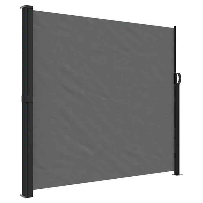 vidaXL Toldo lateral retráctil gris antracita 180×600 cm