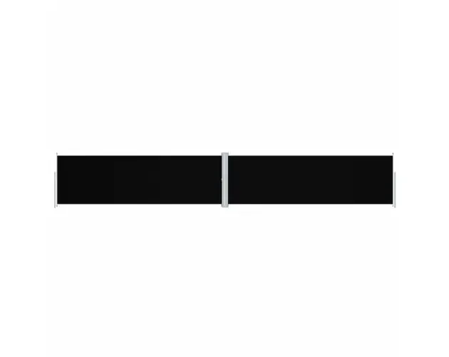 vidaXL toldo lateral retráctil negro 160×1000 cm | Brico Depôt Artigianale