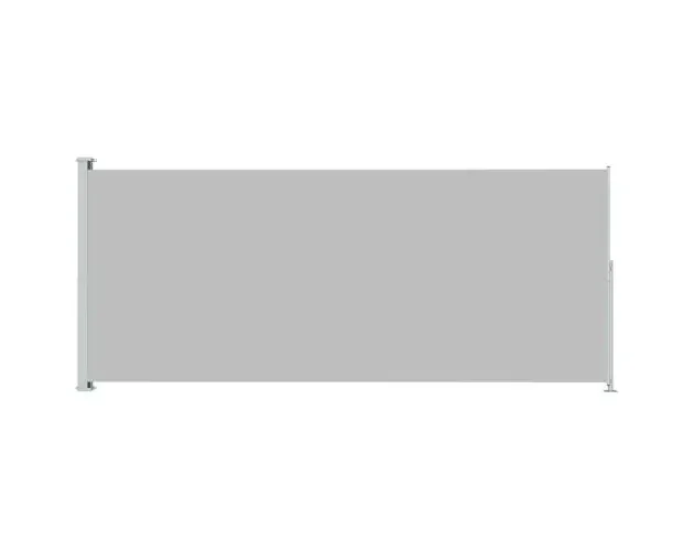 vidaXL toldo lateral retráctil para patio gris 220×500 cm | Brico Depôt Più Venduto