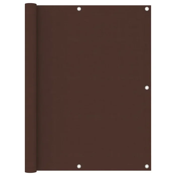vidaXL Toldo para balcón tela oxford marrón 120×300 cm