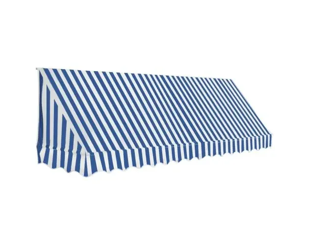 vidaXL toldo para bar 350×120 cm azul y blanco | Brico Depôt Economico