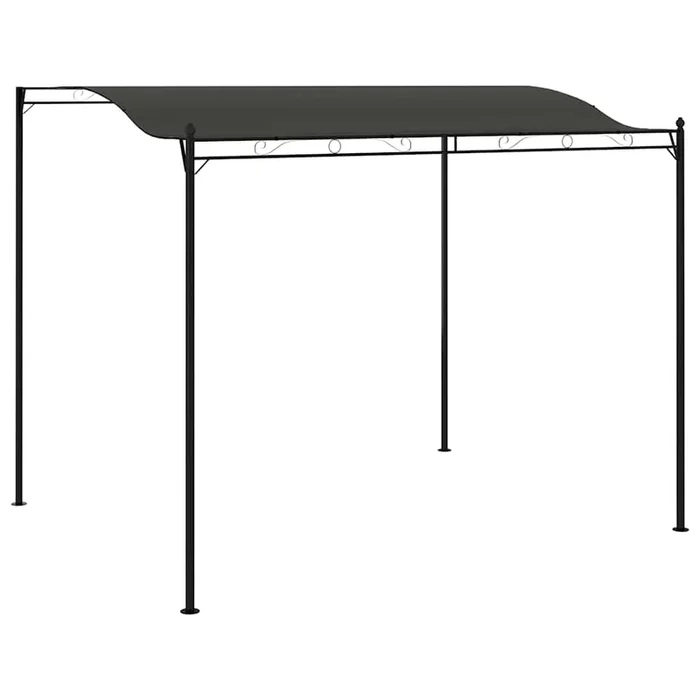 vidaXL Toldo parasol gris antracita 3×2,4 cm