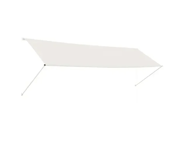 vidaXL toldo retráctil 400×150 cm crema | Brico Depôt Saldi