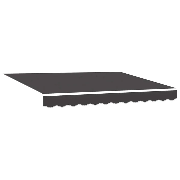 vidaXL Toldo Retráctil Manual Antracita 300 x 250 cm Tela, Metal