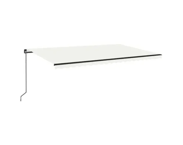 vidaXL toldo retráctil manual crema 500×350 cm | Brico Depôt Prezzo Basso