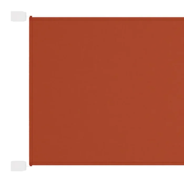 vidaXL Toldo vertical terracota tela oxford 60×800 cm