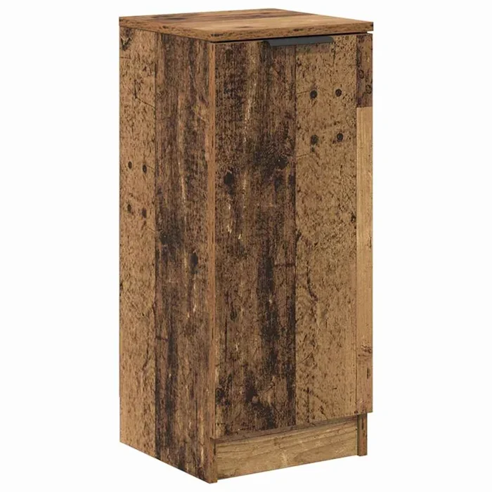 vidaXL Vitrina Madera vieja 30 x 30 x 70 cm Madera contrachapada