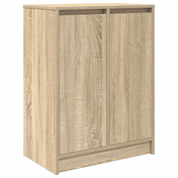 vidaXL Zapatero roble Sonoma 57x34x76 cm Madera de ingeniería