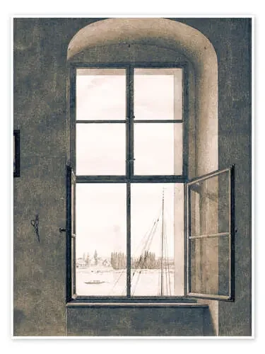 View From the Studio II de Caspar David Friedrich akg-images
