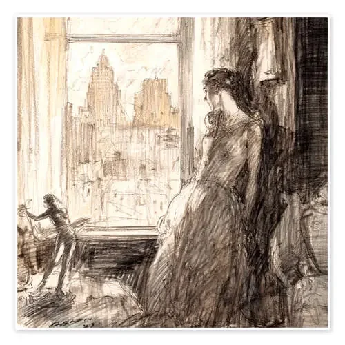 View from the window de Henri Patrick Raleigh Master Collection