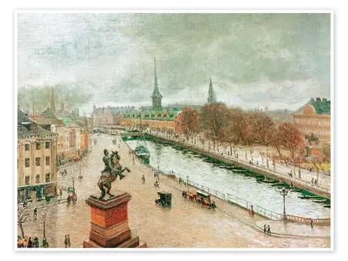 View of Copenhagen de Arthur Nielsen akg-images