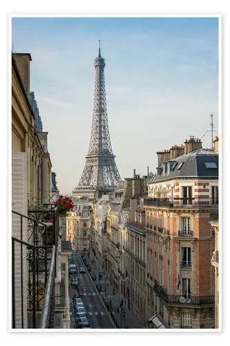 View over the rooftops of Paris, France de Jan Christopher Becke