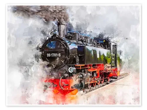 VII K Neubau Lokomotive 99 1781 6, Rügensche BäderBahn, Rasender Roland de Peter Roder