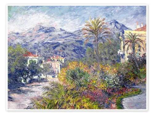 Villas en Bordighera de Claude Monet Master Collection