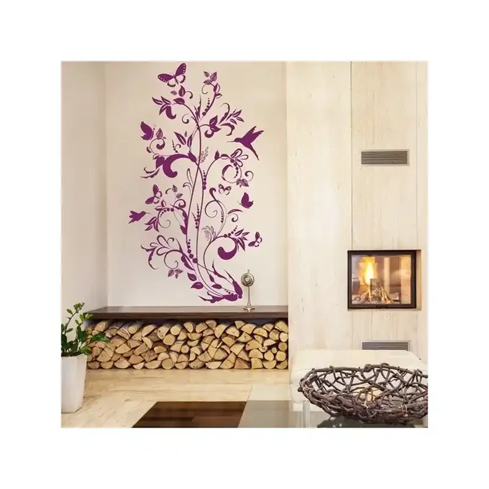 Vinilo Decorativo Floral FL064