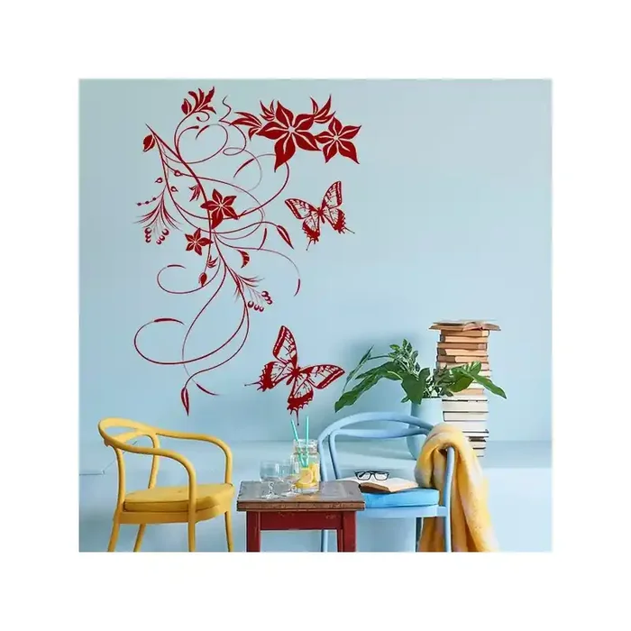 Vinilo Decorativo Floral FL082