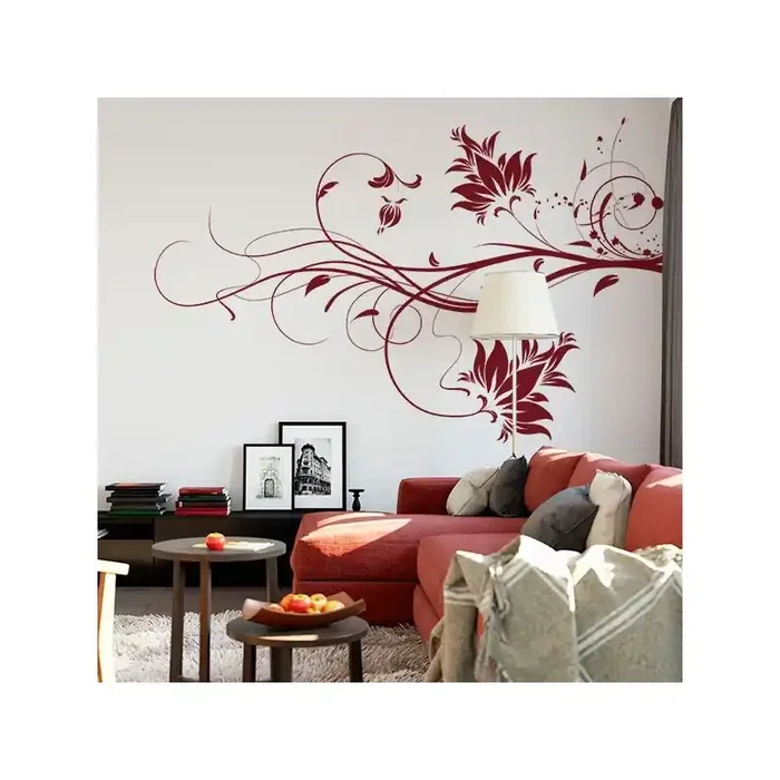 Vinilo Decorativo Floral FL092