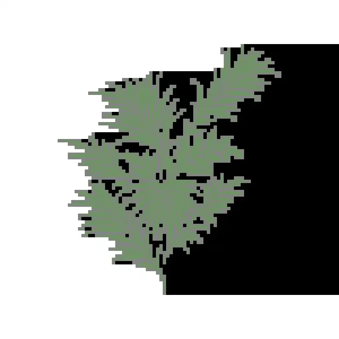 Vinilo Decorativo Floral FL106, Grande, Verde Pesto 8948-25, Original