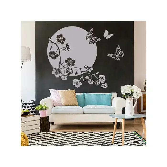 Vinilo Decorativo Floral FL117
