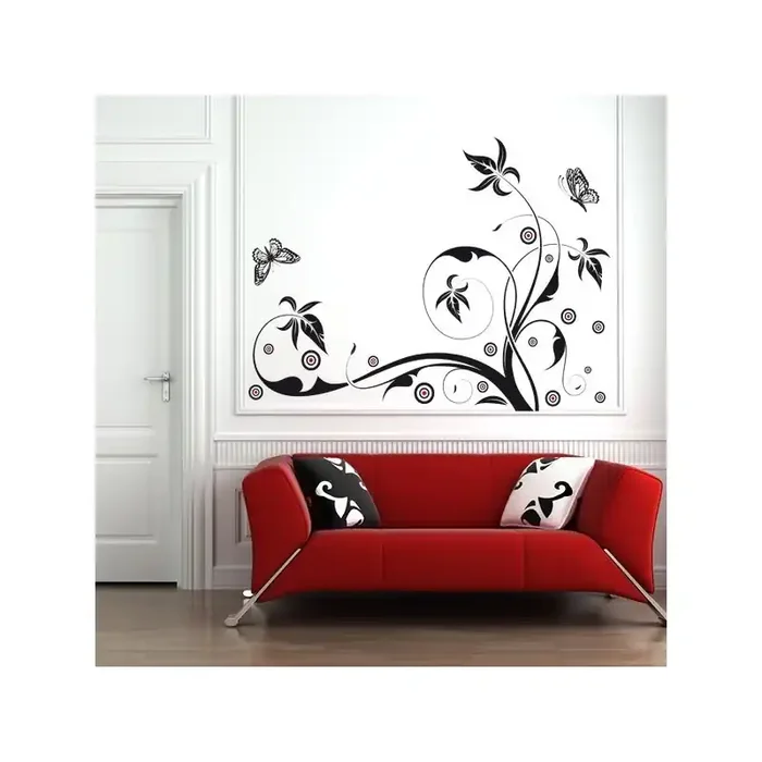 Vinilo Decorativo Floral FL202
