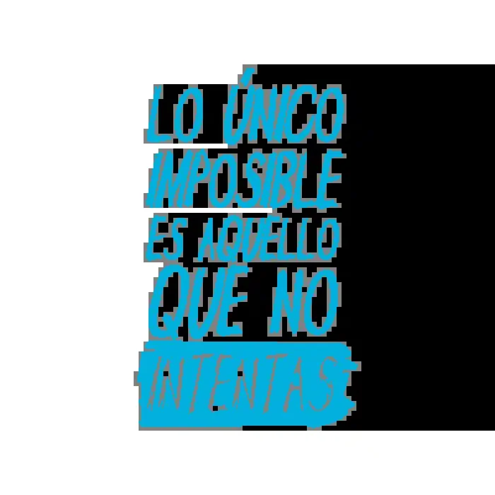 Vinilo Decorativo Textos TE016, Grande, Azul Claro 523, Original