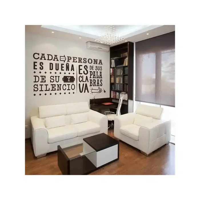 Vinilo Decorativo Textos TE021