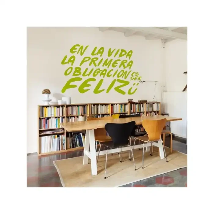 Vinilo Decorativo Textos TE027