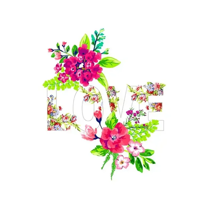 Vinilo Floral 1016
