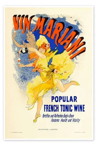 Vino mariano (inglés) de Jules Chéret Master Collection