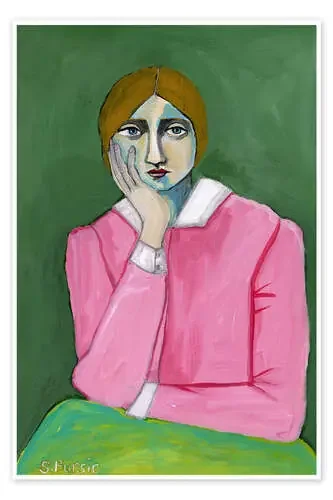 Vintage Lady in Pink de Sharyn Bursic 1x