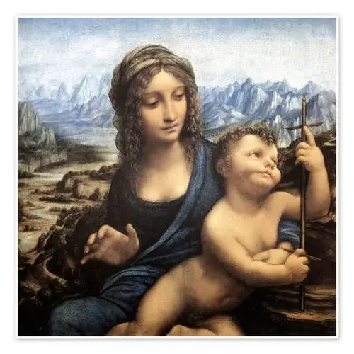 Virgen de la rueca de Leonardo da Vinci Master Collection