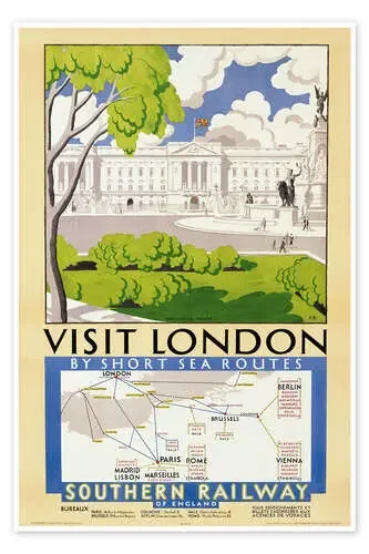 Visit London de English School Bridgeman Images