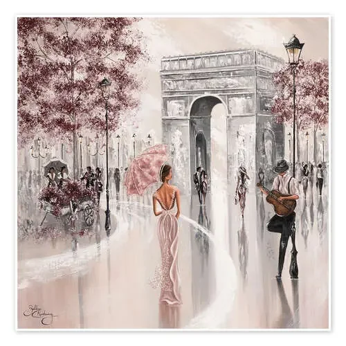 Vislumbre, ambiente parisino II de Isabella Karolewicz