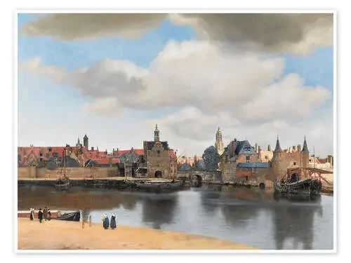 Vista de Delft de Jan Vermeer Master Collection